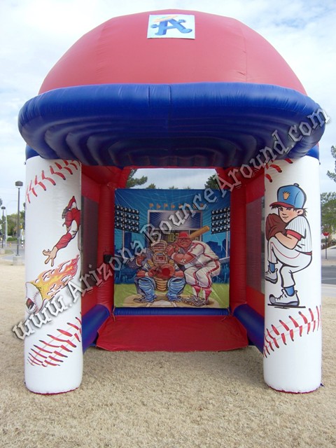Radar speed pitch rental Phoenix, Scottsdale Arizona. Speed pitch booth rentals